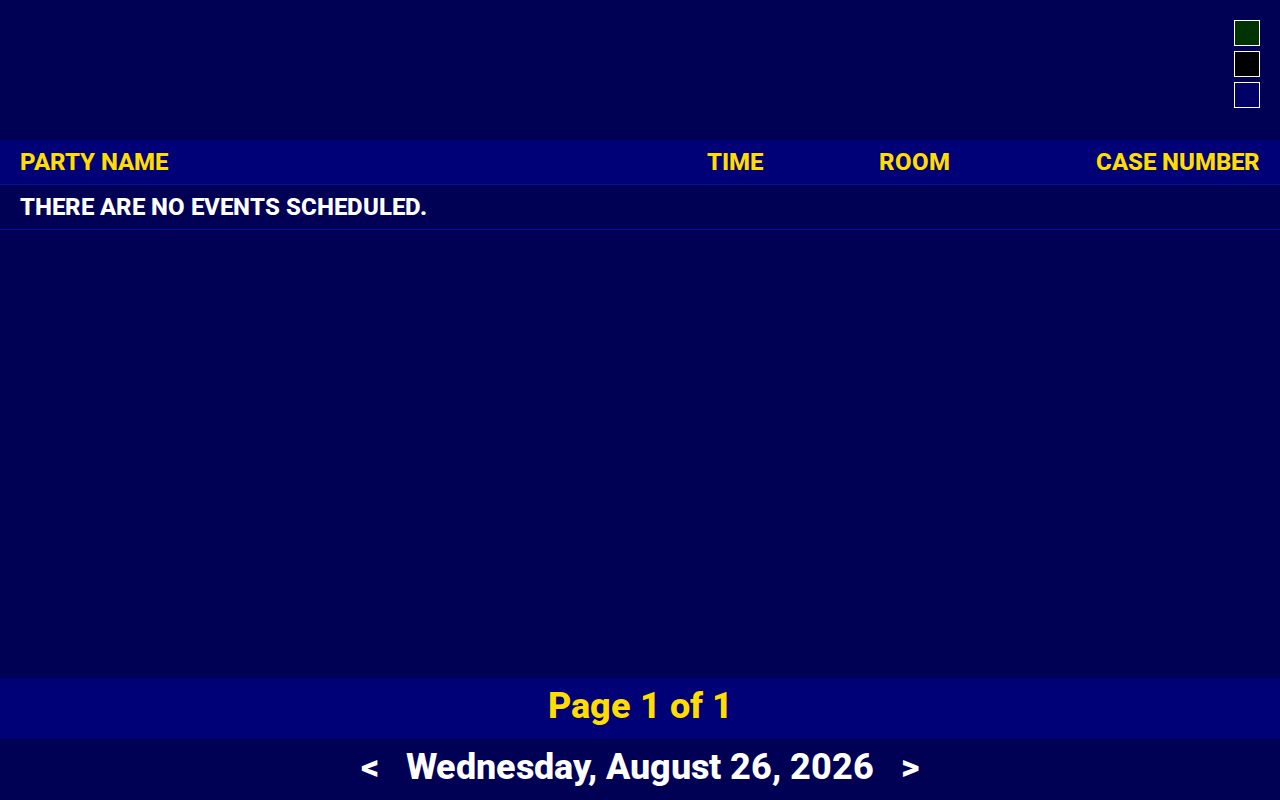Schoolcraft County court schedule public calendar columns